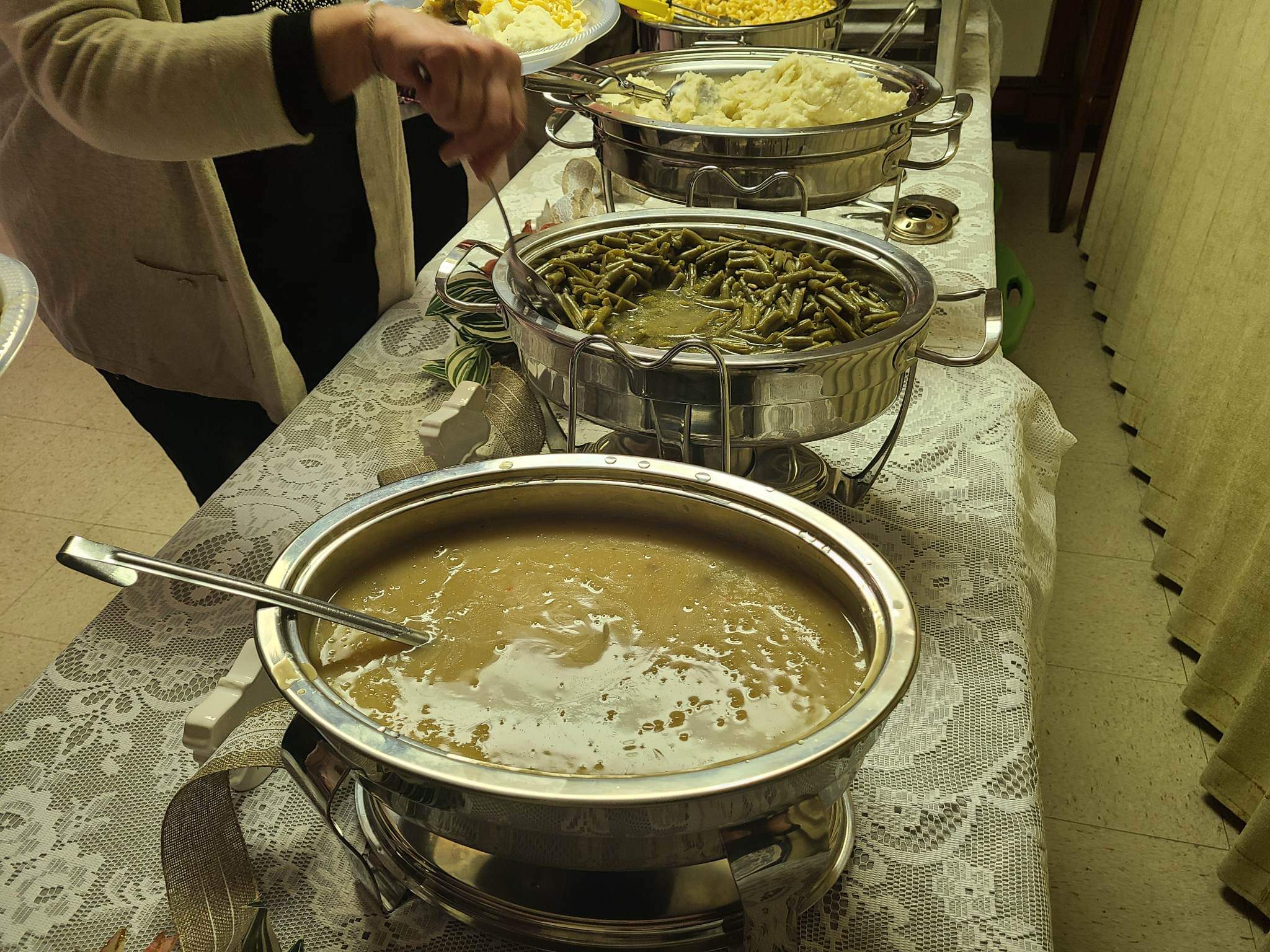 Catering spread